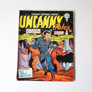 UNCANNY TALES Comic Book #81 1970s - Mystery Sci-Fi Vintage Bronze Age UK - Picture 1 of 8