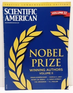 SCIENTIFIC AMERICAN Nobel Prize Winners Volume II Commemorative Issue 2010 - Picture 1 of 11