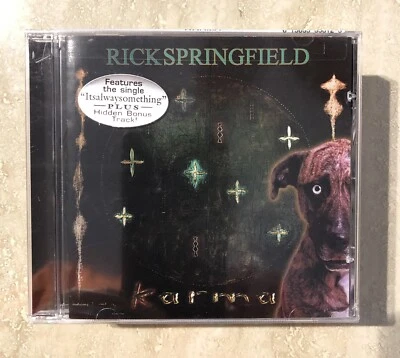 RICK SPRINGFIELD - MUSIC CD, KARMA, 1999, NEW - Image 1 of 2
