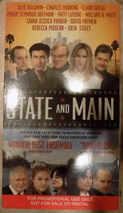 State and Main - New Sealed Screener Full Length Promo VHS - Alec Baldwin - Picture 1 of 2
