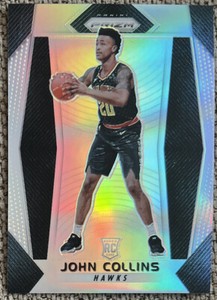 John Collins 2017-18 Panini Prizm Silver RC #109 Hawks ESE
