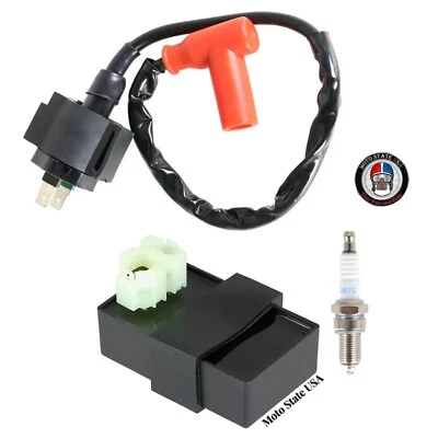 点火线圈火花塞 CDI 盒本田 FourTrax Foreman 400 TRX400FW (1995 1996) — 第 1/4 张图片