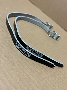 NOS SR Sakae Leder Zehenclip Riemen Bahn Rennrad MTB Fahrrad Pedal Suntour - Bild 1 von 22