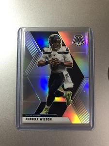 Russell Wilson - Seattle Seahawks - Panini Mosaic NFL 2020 - SILVER HOLO PRIZM - Bild 1 von 2