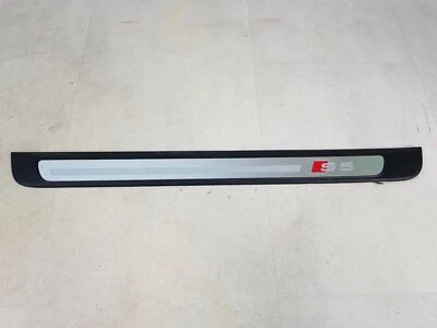 AUDI S5 8T 07-13 FRONT PASSENGER LEFT NEARSIDE INNER DOOR SILL TRIM 8T8853373A - Image 1 of 4
