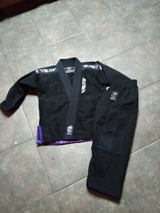 Elite Kids Gi Talla C-1 Jiu Jitsu Artes Marciales Mixtas - Imagen 1 de 3