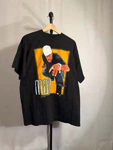 Vtg 1997 Ma$e Mase Harlem World Rap Hip Hop Promo XL The Planet Black T-shirt - Picture 1 of 4