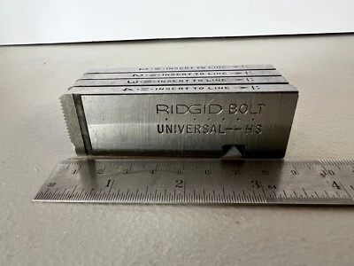 RIDGID 9/16 18 UNF Bolt Universal HS Die Set Dies For Threading Heads USA - Image 1 of 4