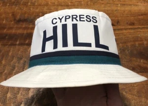 Cypress Hill Bucket Hat Block Logo White Sen Dog Rap/Hip Hop - Picture 1 of 9