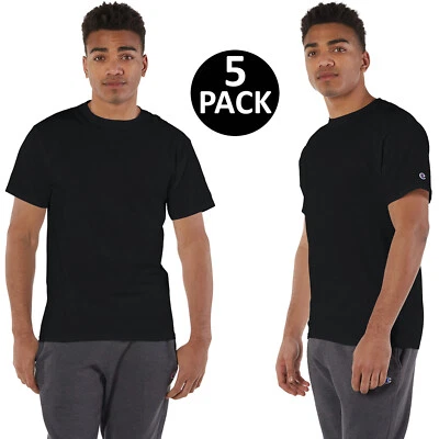 PACK DE 3 y 5 camisetas Champion para hombre cuello redondo manga corta - T525C  Foto 1 de 2