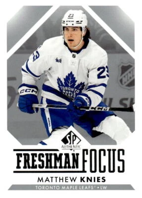 2023-24 SP Authentic #FF-6 Matthew Knies Freshman Focus - Image 1 of 2