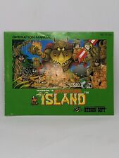 [NES] Hudsons Adventure Island [1988] Instructional Manual Booklet ONLY, No game