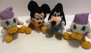 WALT DISNEY'S MICKEY'S 🎄🎄 CHRISTMAS CAROL Stuffed Animals 4-Piece - Picture 1 of 10