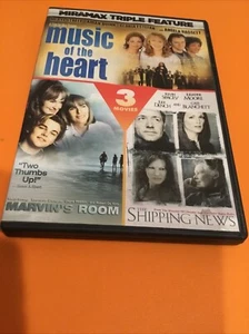 Music Of The Heart/Shipping News/Marvin’s Room DVD - Picture 1 of 2