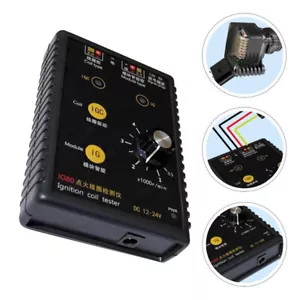 Black Ignition Coil Detector Tester Natural Gas 24V Gasoline Ignition Coil Test - Foto 1 di 8