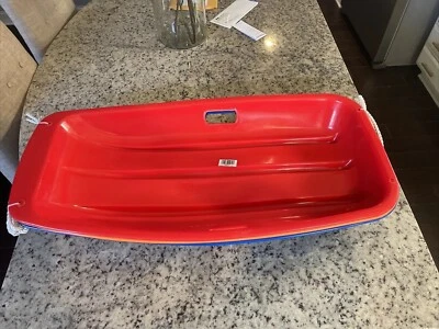 Зимние санки в форме лодки тобогган санки для скоростного спуска с тросом упаковка 3 шт. - Изображение 1 из 3