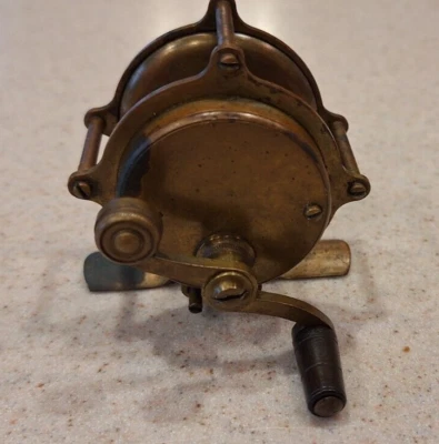 Carrete de latón Hendryx patente antigua 1876/1888 ¡¡¡TEMPRANO!!! # 80 Foto 1 de 4