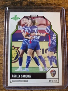 2025 Parkside Pronto NWSL Ashley Sanchez Strikes Again /362 SP #50 NC Courage - Picture 1 of 2