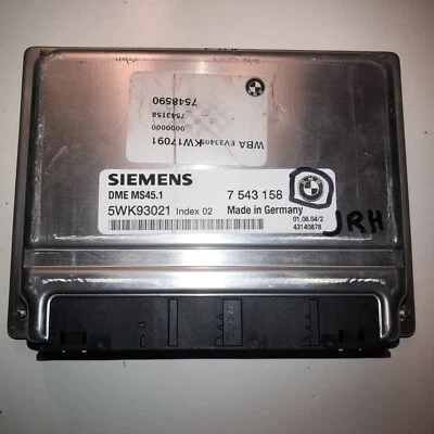 2005 BMW 330i 3.0L A/T ECM ECU Engine Control Module | 7 543 158 Foto 1 de 2