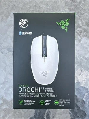Razer Orochi V2 Wireless Bluetooth Gaming Mouse - White Edition - Image 1 of 2