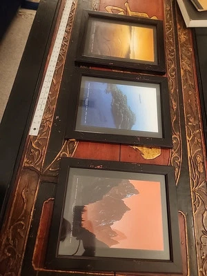 Lot 3 Signed John Avon Magic Gathering Artist Unhinged Framed Card Prints 2004 - Image 1 of 4