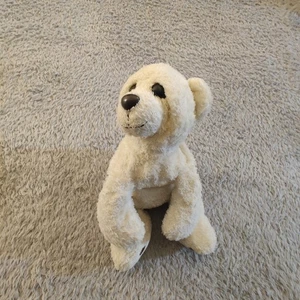 Aurora World Eisbär 11 Zoll Plüschtier Stofftier Spielzeug Vintage Handarbeit  - Bild 1 von 8