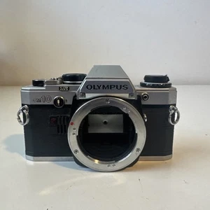 Olympus OM-10 35mm SLR Film Camera Body Only- Needs Repairs - Picture 1 of 7
