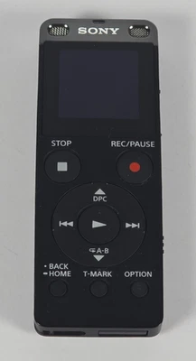 Sony ICD-UX560 4GB Stereo Digital Voice Recorder Tested Works - Image 1 of 4