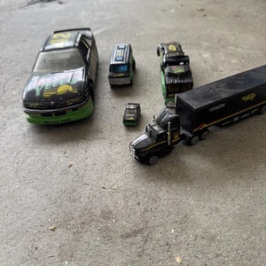 Kyle Petty #42 Mello Yello NASCAR Toy Car and Truck Set Of 5 - Picture 1 of 9