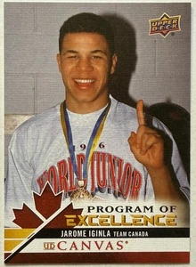 2020-21 Upper Deck Canvas Series 2 #C266 Jarome Iginla - Picture 1 of 2