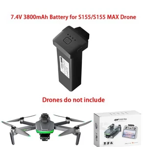 Original 7,4V 3800mAh Akku für S155/S155 MAX Drohne Quadrocopter - Bild 1 von 2