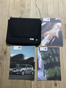 2004-2007 BMW 1 SERIES OWNERS MANUAL HANDBOOK AND WALLET 2005 Ref18477 - Picture 1 of 23