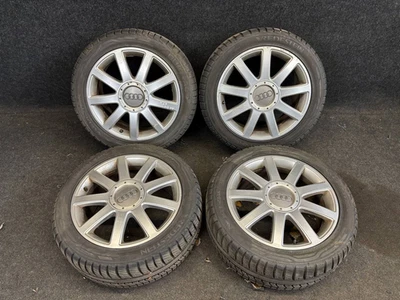 17" AUDI Alufelgen Winterreifen 235 45 Audi A4 B6 A6 4B 7,5x17 ET43 8E0601025AC - Bild 1 von 4