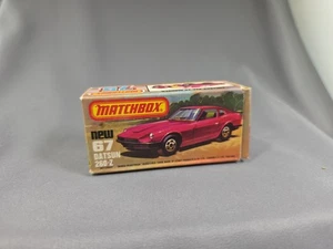 Matchbox LESNEY Superfast Original Box Only  No. 67 Datsun 260Z - Picture 1 of 5