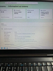 NOTEBOOK DELL LATITUDE E6430 INTEL CORE I5  8GB RAM 1TB SSD WIN11 pro + mouse - Foto 1 di 4