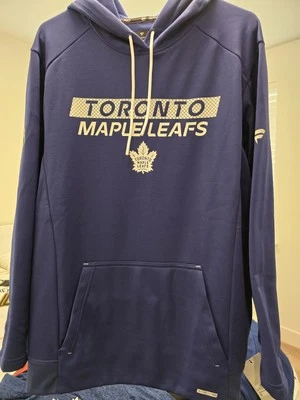 Men's Toronto Maple Leafs Fanatics Authentic Pro Alternate Hoodie Size Large - Image 1 of 4