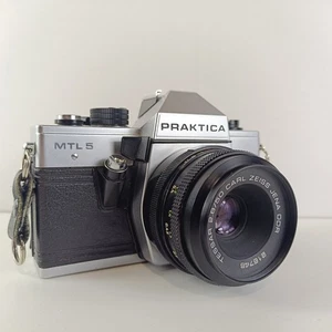 PRAKTICA MTL 5 35mm SLR Film Camera With CZJ tessar 50mm F2.8 Lens Praktica  - Picture 1 of 16