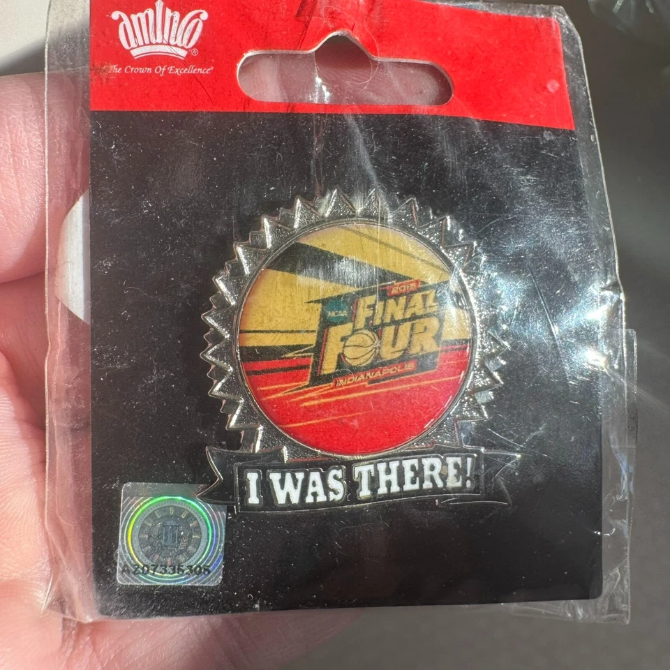 Final Four I Was There!! Lapel Pin Duke Wisconsin Kentucky Michigan State NCAA - Image 1 of 3