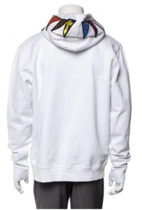 Neu mit Etikett Marcelo Burlon Rollkragenpullover Hoodie Pullover mit Grafikdruck 46 / XS - Bild 1 von 3