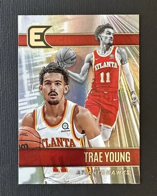 Trae Young 2021-22 Panini Chronicles Essentials #310 Atlanta Hawks - Image 1 of 2