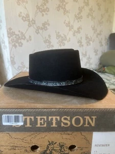 Sombrero Stetson Revenger Western - 7 1/2 - Imagen 1 de 11
