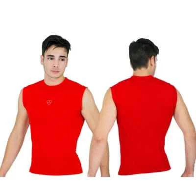 Men’s Compression Tank Top – Lightweight Sleeveless Workout Shirt - Image 1 of 2