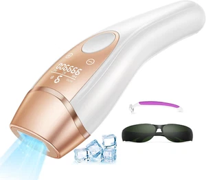 3 in 1 Epilatore Luce Pulsata Con Ghiaccio Funzione, 600NM IPL Epilatore a Luce - Foto 1 di 12