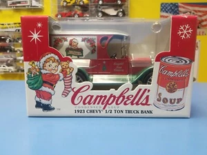 ERTL Collectibles 1923 CHEVY 1/2 TON TRUCK BANK CAMPBELL'S SOUP COMPANY NEW - Picture 1 of 5