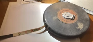 Komelon Fiber Glass 165 Foot Tape Measure Feet On One Side, Meters On The Other! - Picture 1 of 4