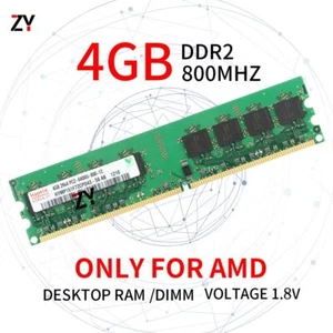 4GB 2GB 1GB DDR2 2Rx4 PC2-6400 800MHz 1.8V 240Pin AMD Desktop RAM For Hynix LOT - Picture 1 of 11