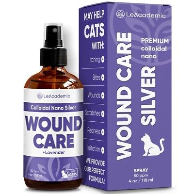 Pet Wound Care for Cats | Lavender Wound Spray | 4 oz - Image 1 of 4