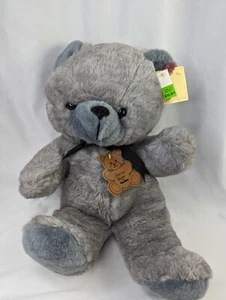 Dandee Gray Bear Plush 18 Inch MTY International Stuffed Animal Toy - Picture 1 of 10