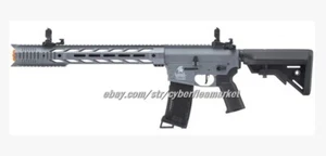 Lancer Tactical Gen 3 Interceptor SPR Airsoft M4 AEG Rifle 380-400 FPS CQB GREY - Picture 1 of 3