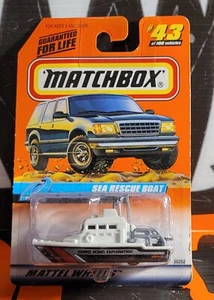 1999 MATCHBOX OCEAN ** SEA RESCUE BOAT ** #43 1:64 SERIES 9 - Picture 1 of 1